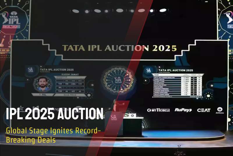 IPL 2025 Auction: Global Stage Ignites Record-Breaking Deals